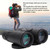 Portable 10X Waterproof Binocular High Definition High Times Telescope for Outdoor Sport