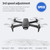 X1 RC Drone with Camera 4K WiFi FPV Mini Foldable Quadcopter with Function Trajectory Flight Headless Mode 3D Flight with Storage Bag 2 Battery
