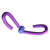 Thigh Muscle Exercises Master Stovepipe Gym Sports Fitness Equipment (Purple)