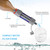 Outdoor Water Filter Straw Water Filtration System Water Purifier for Emergency Preparedness Camping Traveling Backpacking