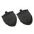 1Pair Bike Lock Half Wrap Non Slip Cycling Shoe Cover Case Windproof Keep Warm for Mountain Road Bicycle(black XL XXL)