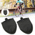 1Pair Bike Lock Half Wrap Non Slip Cycling Shoe Cover Case Windproof Keep Warm for Mountain Road Bicycle(black XL XXL)