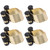 4pcs Billiards Cue Stick Clips Cue Rack Clip Wall Mount Pool Stick Holder Accessory