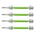 RC Drive Shaft Steel Adjustable Stable Front Rear Transmission Shaft for Traxxas 1/10 MAXX 2.0 Green