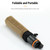 Manual Coffee Grinder Stainless Steel Conical Burr Coffee Grinder with Folding Handle for Camping