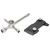 Cross Wrenches Maintenance Big Sleeve Hex Tools Multifunction RC Car 4WD Positioning Ruler KitBlack