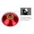 Professional Magic Yoyo T5 Overlord Aluminum Alloy Metal Yoyo 8 Ball KK Bearing with String for Kids Red