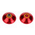 Professional Magic Yoyo T5 Overlord Aluminum Alloy Metal Yoyo 8 Ball KK Bearing with String for Kids Red