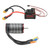 4274 2500KV V2 4 Pole Rotor Sensorless Brushless Motor with Temperature Sensor Interface 150A Waterproof ESC for 1/8 RC Car