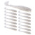 15Pcs Silicone Soft Lure Simulation T Tail Fishing Bait Double Color with Spiral Pattern for Sea FishingB Type