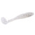 15Pcs Silicone Soft Lure Simulation T Tail Fishing Bait Double Color with Spiral Pattern for Sea FishingB Type