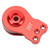 Servo Saver 25T Aluminum Alloy Replacement Lightweight Universal Servo Arm for 1/10 RC Car Red