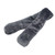 Heated Scarf USB Electric Heating Scarf Washable Temperature Adjustment for Women Men Winter Keep Neck Warm Dark Gray