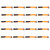 Hook and Loop Strap with Buckle Plastic Durable Nylon Strapping Cable Ties with Buckle Band for Cable Ties20x300mm