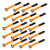 Hook and Loop Strap with Buckle Plastic Durable Nylon Strapping Cable Ties with Buckle Band for Cable Ties20x300mm
