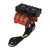 40‑42mm Brushless Motor Cooling Fan Dual Motor Heatsink Radiator for 1/8 Remote Control CarOrange