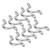 10pcs Stainless Steel Kayak Canoe Rigging Boat Pull Handle Buckles Kayak Accessories4mm / 0.15in