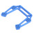 Front Shock Absorber Bracket Holder Support Mount for Traxxas Slash 2WD 1/10 RC Car Parts
