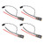 Black Brushless Electronic Speed Controller RGB LED High Speed Controlling Interference Resistant Brushless ESC 35A