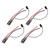 Black Brushless Electronic Speed Controller RGB LED High Speed Controlling Interference Resistant Brushless ESC 35A