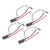 Black Brushless Electronic Speed Controller RGB LED High Speed Controlling Interference Resistant Brushless ESC 35A
