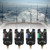 Lixada 6 LEDs Fishing Alarm Water Resistant Adjustable Tone Volume Sensitivity Sound Alert Fishing Bite Alarm for Carp Fishing