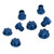 17mm RC Wheel Hubs Hex Kit Aluminium Alloy RC Wheel Hubs Adapter for TRAXXAS 1/10 Upgrade Blue