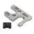 RC Car Motor Mount Aluminum Alloy Motor Seat Spare Assembly Accessory for ZD Racing 10421 S 1/10 RC Car