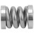 Bicycle Shock Absorber Titanium Spring Front Rear Shock for Brompton Modified Accessory