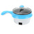 Electric Hot Mini Pot 1.5L Non Stick Cooking Pot Rapid Noodles Cooker for Household Office