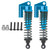 2Pcs RC Metal Shock Absorber Damper for SCX10II D90 90046 90047 90053 1/10 RC CrawlerBlue