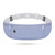 Waist Bag Nylon Large Capacity Waterproof Elastic Lightweight Fanny Pack for Fitness Sports Exercise Blue
