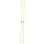 Fiberglass Golf Alignment Sticks 2 Sections Foldable Golf Direction Indicator Rod AidYellow