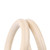 Wooden Gymnastic Rings with Adjustable Straps Children's Gymnastic Rings for Core Workout Crossfit Bodyweight Training 28mm with Strap