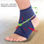 Adjustable Ankle Support Pad Protection Elastic Brace Guard Support for Gym Fitness Blue