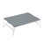 Outdoor Folding Table Portable Aluminium Alloy Mini Light Picnic Desk for Camping BBQ Grey