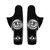 2pcs Aluminium Alloy Road Brake Shoes Brake Pad Shoes For Mountain Bicycle(black)