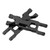2pcs set Aluminum Alloy Rear Lower Rocker Arm for Losi MiniT 2.0 2WD 1/18 Truck Upgrade Parts(Black )