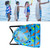 Swim Bag Cartoon Pattern Waterproof Oxford Cloth PVC Regulable Shoulder Strap Drawstring Beach Backpack for Sports Dinosaur Large