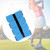 8Pcs Silicone Anti slip Elasticity Golfer Swing Grip Golf Finger Band Cover Sets(blue)