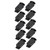 10pcs Walkie Talkie Belt Clip Clamps Intercom Belt Back Clip for T5720 5428 5628 5728