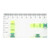 Two Dimensional Horizontal Bubble Level Portable Two Way Integrated Level for Picture Frame
