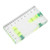 Two Dimensional Horizontal Bubble Level Portable Two Way Integrated Level for Picture Frame
