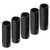 DUUTI 5pcs 4mm Bike Cable End Caps Aluminum Shift Brake Cable Crimps Ferrules for Road BikeBlack