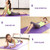 [通拓商品]4pcs Home Exercise Kit Yoga Mat Pilates Ball Ankle Puller Jump Rope Fitness Yoga Mat Set for Home Gym Indoor Oudoor