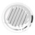 Air Vents Stainless Steel Round Louver Wall Ventilation Outlet for Yacht Caravans Home Kitchen Vents4in(101MM)