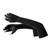 Ice Silk Arm Sleeves Slip Resistance Lengthened UV Protection Arm Cooling Sleeves for Cycling Outdoor Fishing Driving Black