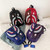Graffiti Shark Backpack Personalized School Bag Bookbag Travel Bag Casual Daypack Halloween Christmas Birthday Gift for Teens Men Women