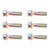 6PCS Bicycle Stem Bolt M5 X 16mm Titanium Alloy Waterproof Rustproof Handlebar Stem Bolts Screw for Mountain Bike Colorful