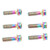 6PCS Bicycle Stem Bolt M5 X 16mm Titanium Alloy Waterproof Rustproof Handlebar Stem Bolts Screw for Mountain Bike Colorful